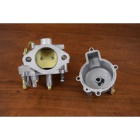 CLEAN! Johnson Evinrude Carburetor Body & Bowl C#: 307777