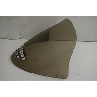 Used Triton tinted plexiglass boat windshield 23" w x 21.5" h 32" arc