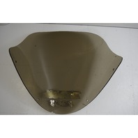 Used Triton tinted plexiglass boat windshield 23" w x 21.5" h 32" arc