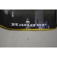 Used Ranger tinted plexiglass boat windshield 17" h x 32" w x 12" slant