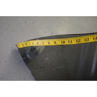 Used Ranger tinted plexiglass boat windshield 17" h x 32" w x 12" slant