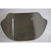 Used tinted Plexiglass Boat Windshield approx. 18.5"h x 23.75 "w  35.5" arc
