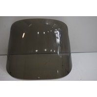 Used tinted Plexiglass Boat Windshield approx. 18.5"h x 23.75 "w  35.5" arc