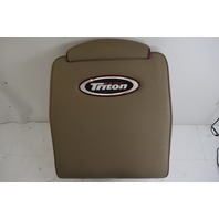Genuine Triton Boat Chrg Bucket Seat w/ Spg Tan & Maroon