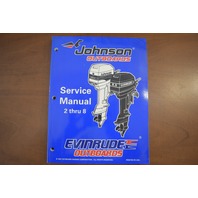 Johnson Evinrude Service Manual 2 thru 8 1998 "EC" 520202
