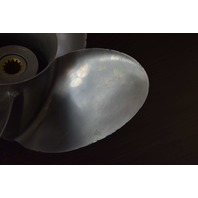 OMC Johnson Evinrude SST Propeller 13 x 22 4 Blade RH removed from 1993 140 HP