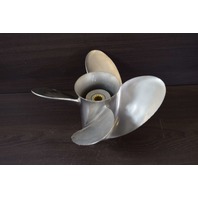 OMC Johnson Evinrude SST Propeller 13 x 22 4 Blade RH removed from 1993 140 HP