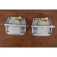 Johnson Evinrude Carburetor Set 385246 385245 1972 125 Upper & Lower 317470-D3