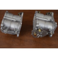 Johnson Evinrude Carburetor Set 385246 385245 1972 125 Upper & Lower 317470-D3