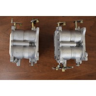Johnson Evinrude Carburetor Set 385246 385245 1972 125 Upper & Lower 317470-D3