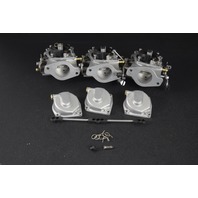 Yamaha 70 HP Carburetor set 1985-1991 6H3-14301 14302 & 14303  Refurbished.