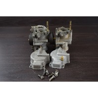 REBUILT! 1971-1973 Johnson Evinrude Carburetor Set 384235 384236 50 HP 2 Cyl