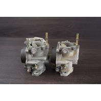 REBUILT! 1971-1973 Johnson Evinrude Carburetor Set 384235 384236 50 HP 2 Cyl