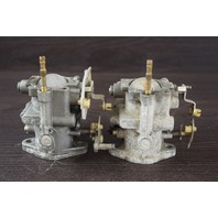 REBUILT! 1971-1973 Johnson Evinrude Carburetor Set 384235 384236 50 HP 2 Cyl
