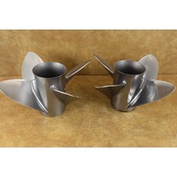 Mercury Bravo 1 Stainless Steel Prop Set LH RH 831913A45 831914A45 26 Pitch