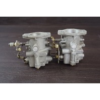 REBUILT! 1976 Johnson Evinrude Carburetor Set 387309 387310 321253 55 HP 2 Cyl