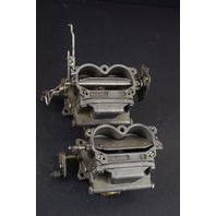 REBUILT! 1972 Johnson Evinrude Carburetor Set 385241 385242 C# 317472 85 HP