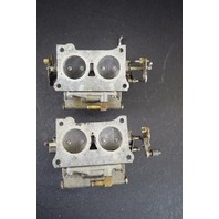 REBUILT! 1972 Johnson Evinrude Carburetor Set 385241 385242 C# 317472 85 HP