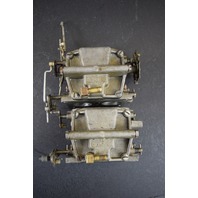 REBUILT! 1972 Johnson Evinrude Carburetor Set 385241 385242 C# 317472 85 HP