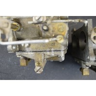 REBUILT! 1972 Johnson Evinrude Carburetor Set 385241 385242 C# 317472 85 HP