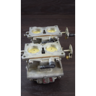 REBUILT! 1986 Johnson Evinrude Carburetor Set 395872 C# 327889 90 110 HP V4
