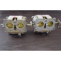 REBUILT! 1986 Johnson Evinrude Carburetor Set 395872 C# 327889 90 110 HP V4