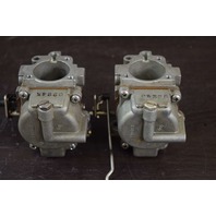REBUILT! 1987 Johnson Evinrude Carburetor Set 397610 35 40 45 50 55 HP