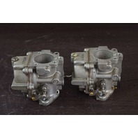 REBUILT! 1987 Johnson Evinrude Carburetor Set 397610 35 40 45 50 55 HP
