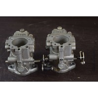 REBUILT! 1987 Johnson Evinrude Carburetor Set 397610 35 40 45 50 55 HP