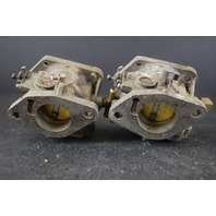 REBUILT!  1977-79 Mercury  Carburetor Set 6071A23 WM-6-1 WM-6-3 70 HP 3 cylinder