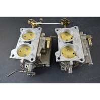 REBUILT! 1977 Johnson Evinrude Carburetor Set 387844 C# 322276 85 115 140 HP