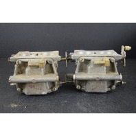 REBUILT!  1979 Johnson Evinrude Carburetor Set 389988 323302 85 100 115 140 HP
