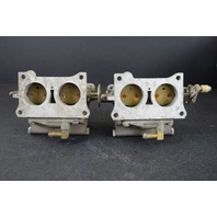 REBUILT!  1979 Johnson Evinrude Carburetor Set 389988 323302 85 100 115 140 HP