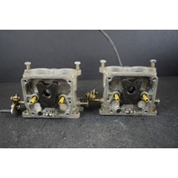 REFURBISHED! 1995-96 Johnson Evinrude Carburetors 437209 88 90 112 115HP NO BOWL