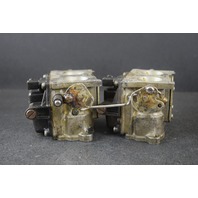 REBUILT! 1987-1988 Johnson Evinrude Carburetor Set 398566 0398566 100 HP V4