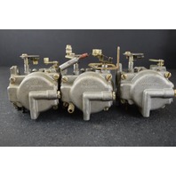 389240 389239 C# 323707 Johnson 1979 Evinrude Carburetor Set  70 75HP REBUILT!