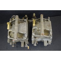 386437 386438 C# 317472D3 Johnson Evinrude 1973 Carburetor Set 85 HP REBUILT
