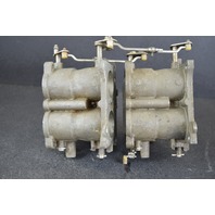 386437 386438 C# 317472D3 Johnson Evinrude 1973 Carburetor Set 85 HP REBUILT