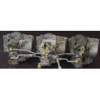 REBUILT! 1975 Johnson Evinrude Carburetor Set 386268 387091 C#: 319230 70 HP
