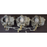REBUILT! 1975 Johnson Evinrude Carburetor Set 386268 387091 C#: 319230 70 HP