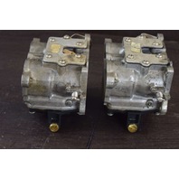 REBUILT! 1986 Johnson Evinrude Carburetor Set 396901 C# 334329 90 110 HP V4