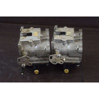 REBUILT! 1986 Johnson Evinrude Carburetor Set 396901 C# 334329 90 110 HP V4
