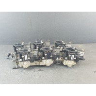 REBUILT! 1987 Johnson Evinrude Carburetor Set 398393 397575 398395 200 225 HP