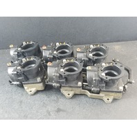 REBUILT! 1987 Johnson Evinrude Carburetor Set 398393 397575 398395 200 225 HP