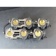 REBUILT! 1987 Johnson Evinrude Carburetor Set 398393 397575 398395 200 225 HP