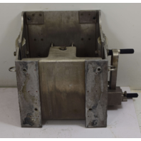 Universal Manual Slide Master Jack Plate Transom Support for Outboards W/ Ladder