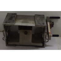 Universal Manual Slide Master Jack Plate Transom Support for Outboards W/ Ladder