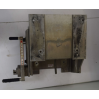 Universal Manual Slide Master Jack Plate Transom Support for Outboards W/ Ladder