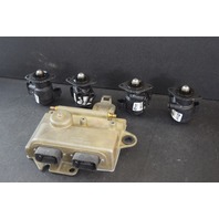 1998-1999 Johnson Evinrude ECU & Fuel Injectors 586443 5000770 115 HP V4
