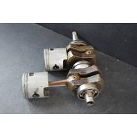 1977-1981 Yamaha Mariner Crankshaft W/ Pistons 7195M 8484M 30 HP 2 Cyl